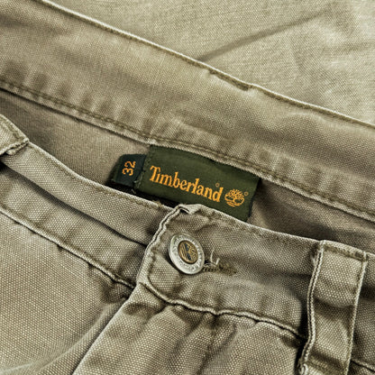 Vintage Timberland Cargo Khaki Shorts