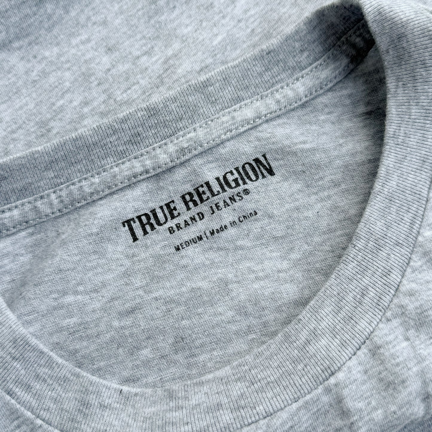 True Religion koszulka szara Vintage