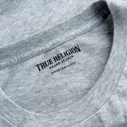 True Religion koszulka szara Vintage