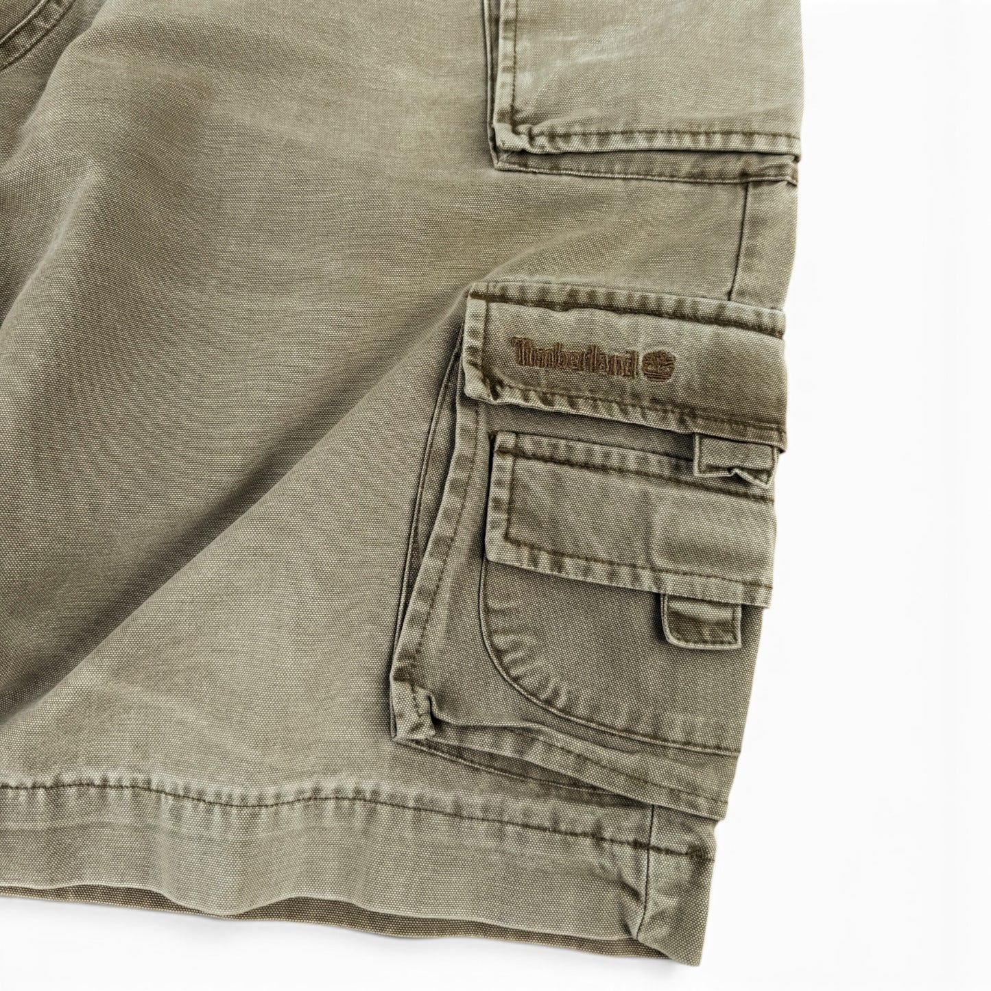 Vintage Timberland Cargo Khaki Shorts