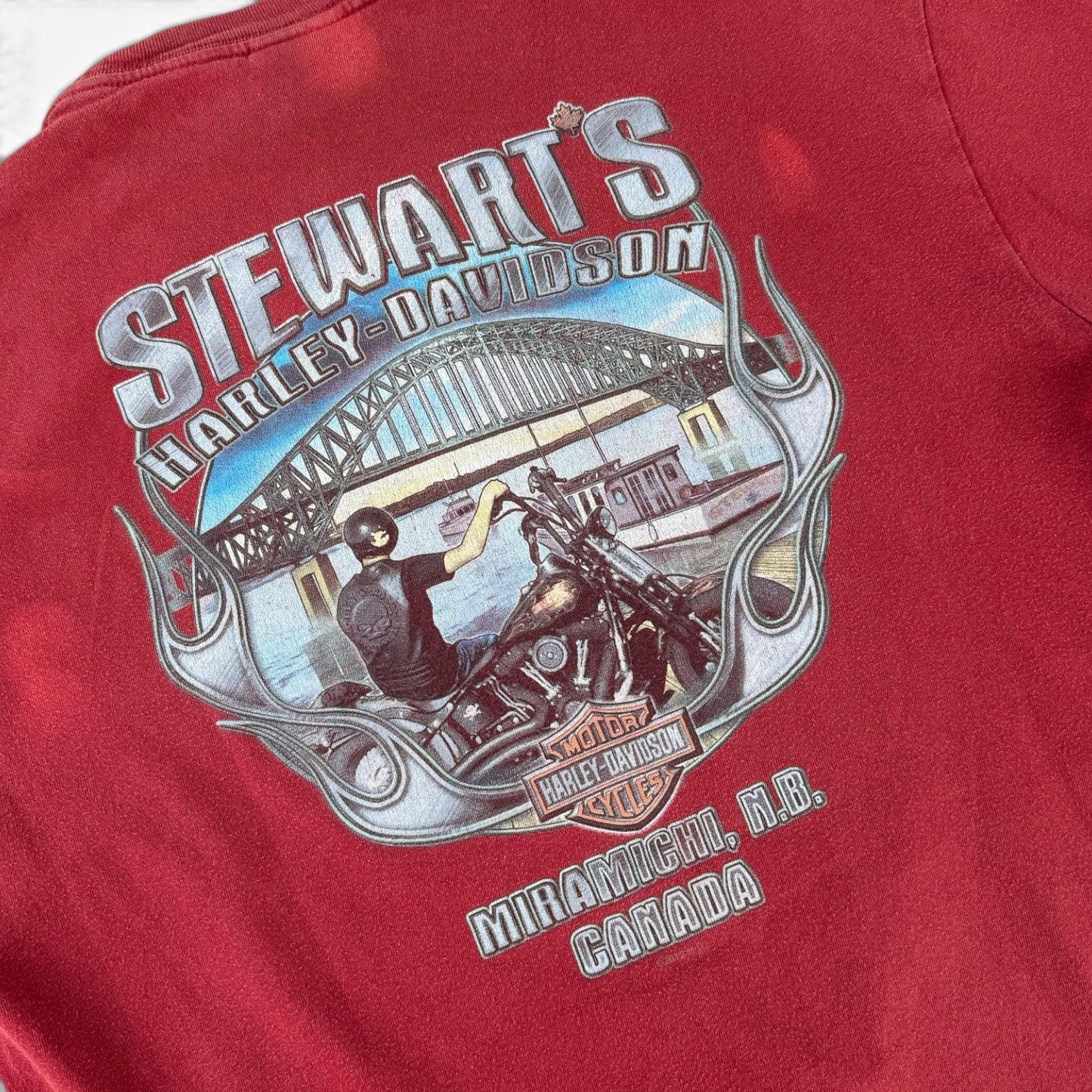 Vintage 90’s Harley Davidson Faded Tee