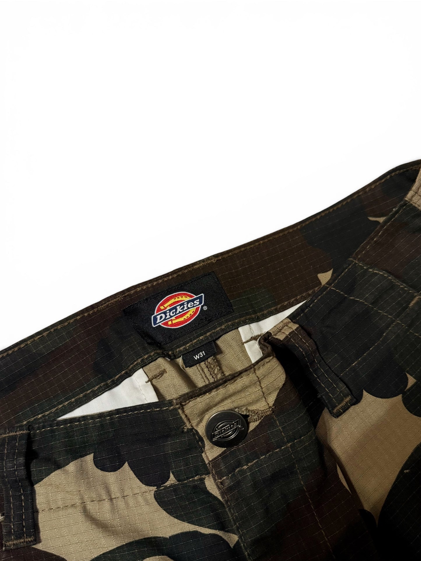 Vintage Dickies Cargo spodenki moro